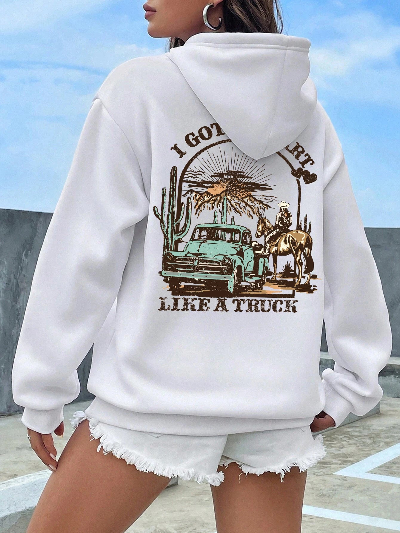 Heart Like A Truck Hoodie (Sizes S-XXL)