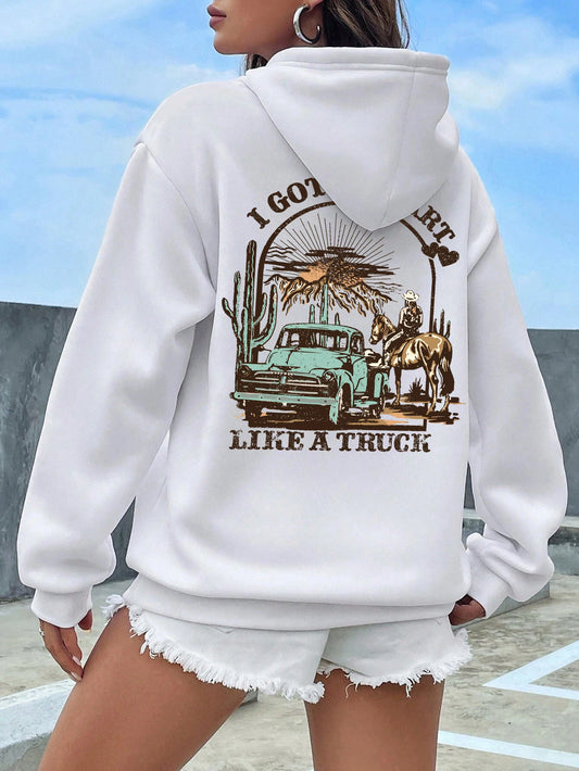 Heart Like A Truck Hoodie (Sizes S-XXL)